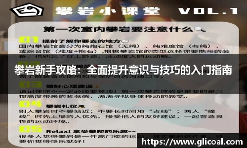 攀岩新手攻略：全面提升意识与技巧的入门指南
